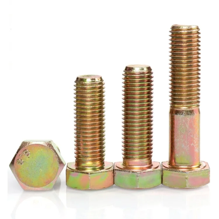 Supply of brass outer hexagonal bolt M3-M16 all copper hexagonal screw