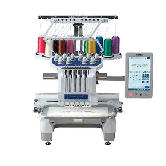 Brand New PR1000e Embroidery Machine Programmable and Electric with US Plug for Home Car Hotel Outdoor Use