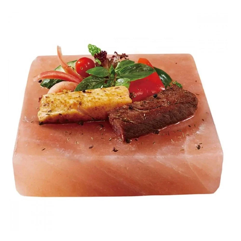 High Quality Pink Himalayan Salt Cooking Slab/Plate from Pakistan OEM/ODM Cheap Price Elegant Rock Salt Decoration