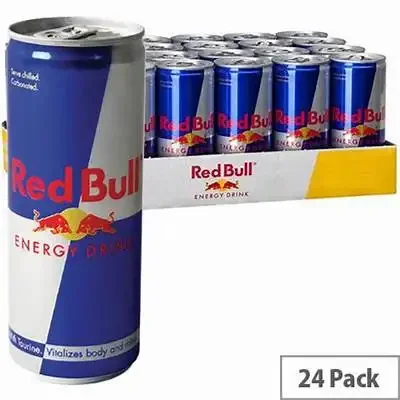 Энергетический Напиток Red Bull 250 мл/Red 355 мл оригинальный из Германии/Red 473 оптовая
