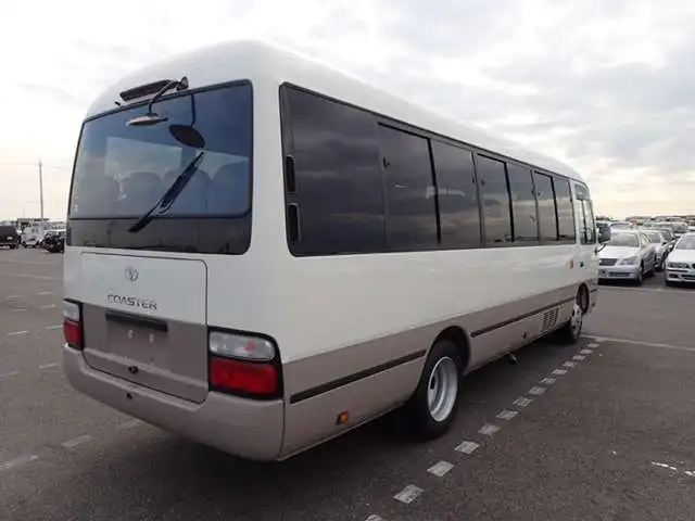Cheap Used Toyotas Coas-ter Bus 2x diesel A/C Engine Japan Roller Passenger, 100% Good Condition & Warranty & Insurance Covered