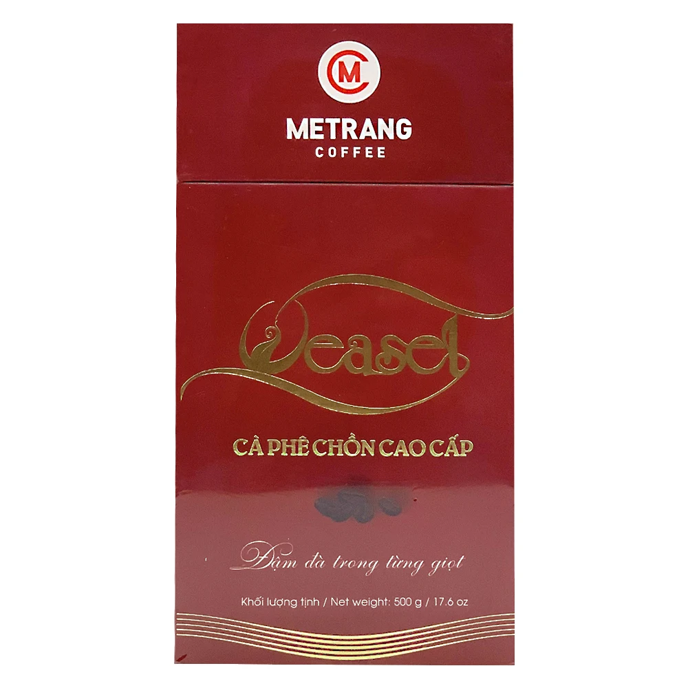 Premium Style Phin Filter Use Arabica OEM/ODM Service gift coffee COFFEE BEAN POWDER Premium Weasel Ground Coffee From Vietnam