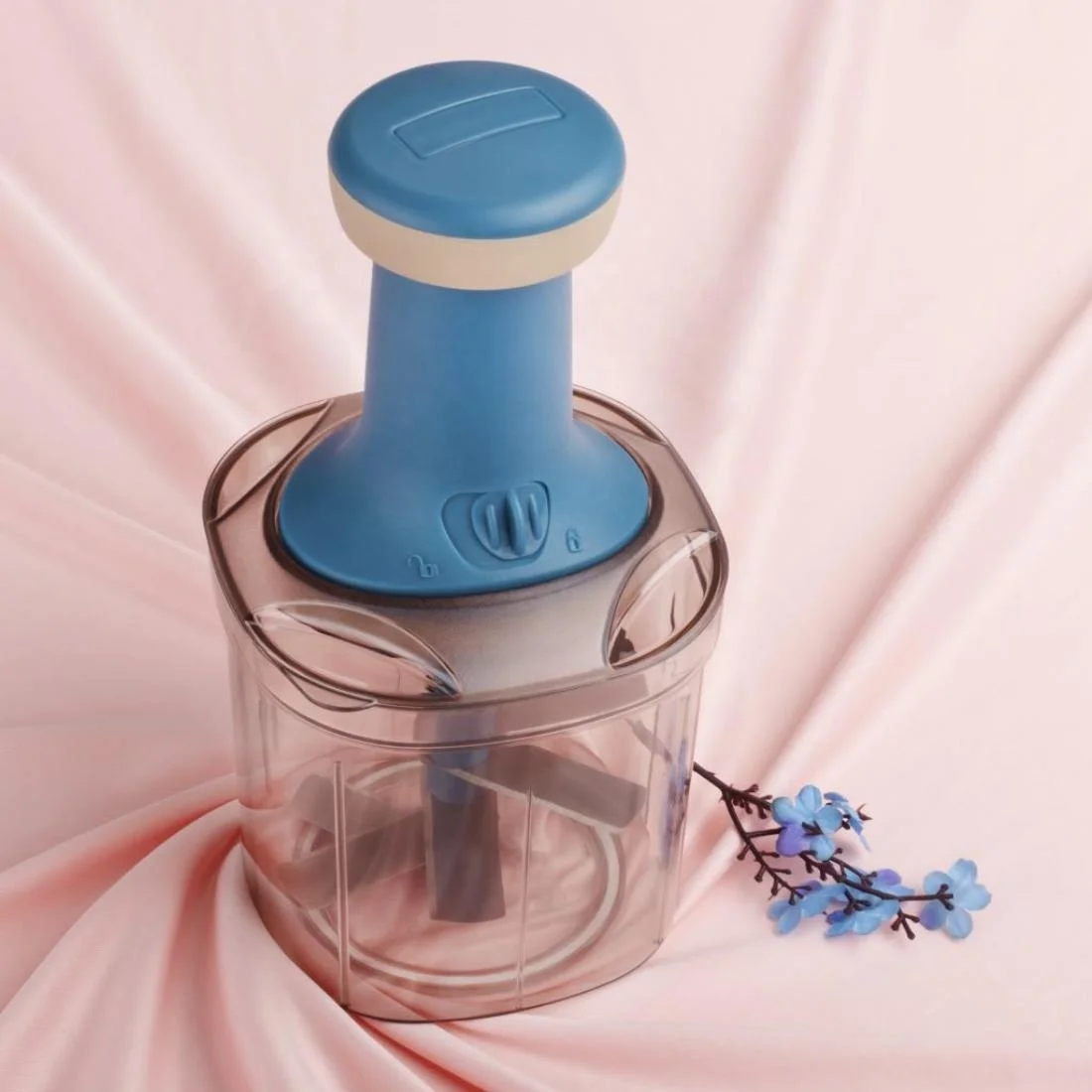 Мощная неэлектрическая Мясорубка многофункциональная измельчитель с емкостью 2 л/3 л/5 л пластиковый кухонный комбайн большой грузоподъемности