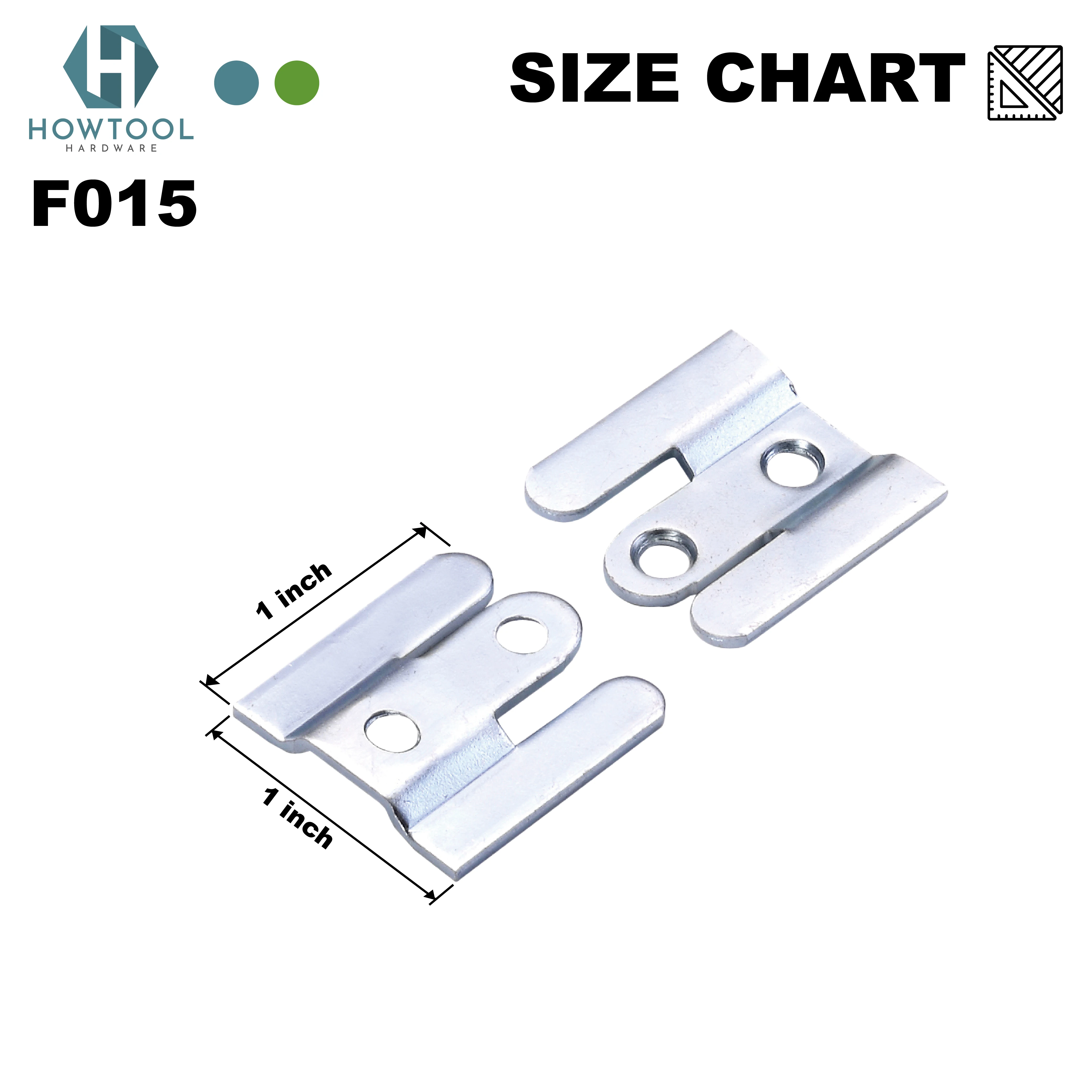 Flush Mount Brackets Steel Picture Hangers Heavy Duty French Cleat Design for Frames and Mirrors