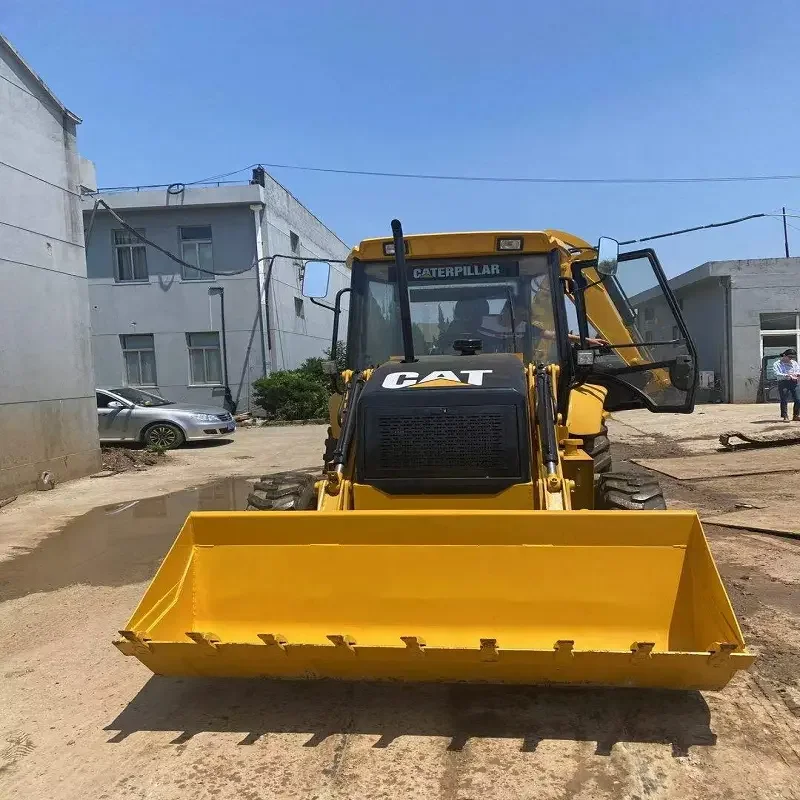 Original  Austria CAT Backhoe loader 420F used backhoe loader cat 416E used caterpillar 420F retro-excavator