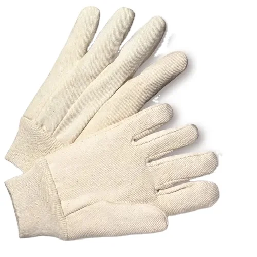 Премиум качество 12 унций Брезентовая дрель 2,5 или 6 дюймов вязаная запястье крыло верхней части большого пальца пара индивидуальные цвета стиль