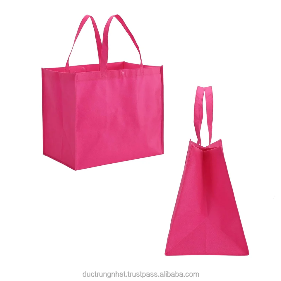 Wholesale Vietnam Bags Unique Reusable Shopping Bags Custom Size with Your Logos High Quality Non Woven Shopping Bags