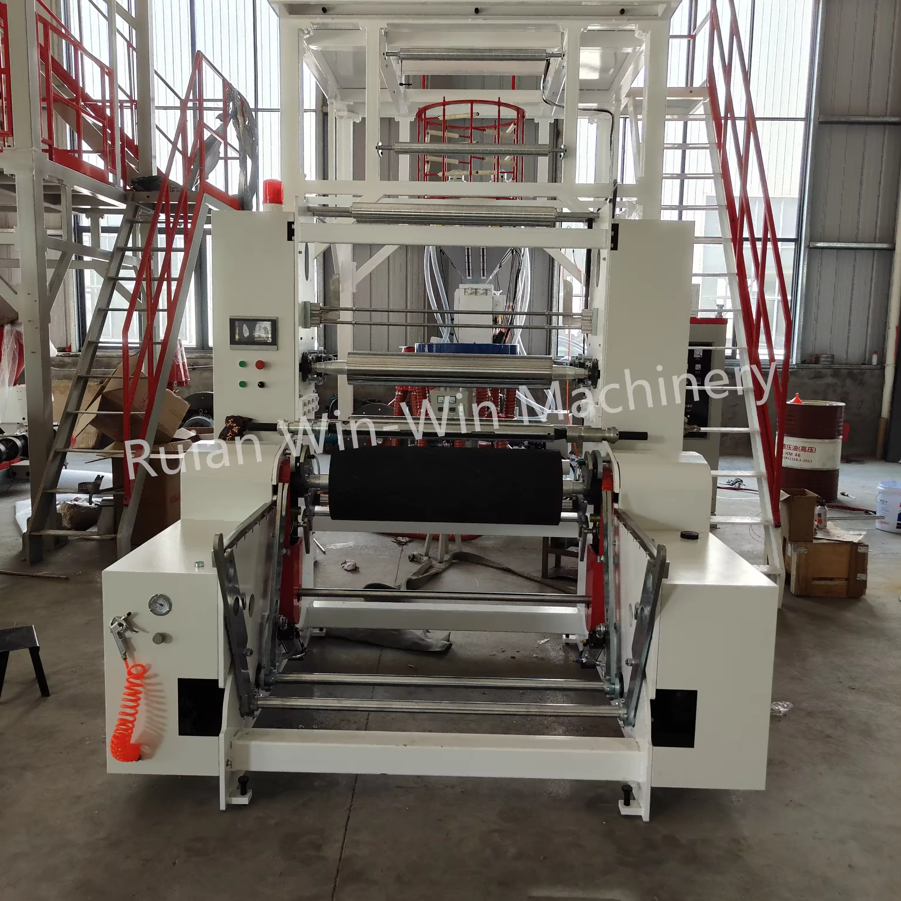 GY75/1400 High speed automatic rewinding HDPE LDPE PE Plastic Film Blowing Machine