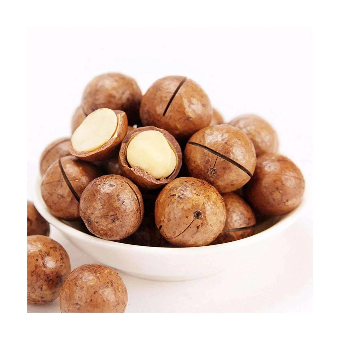 Best price Macadamia Without shell roasted double halves with Medium Size Manufacturing Wholesale Grade A Macca Nuts