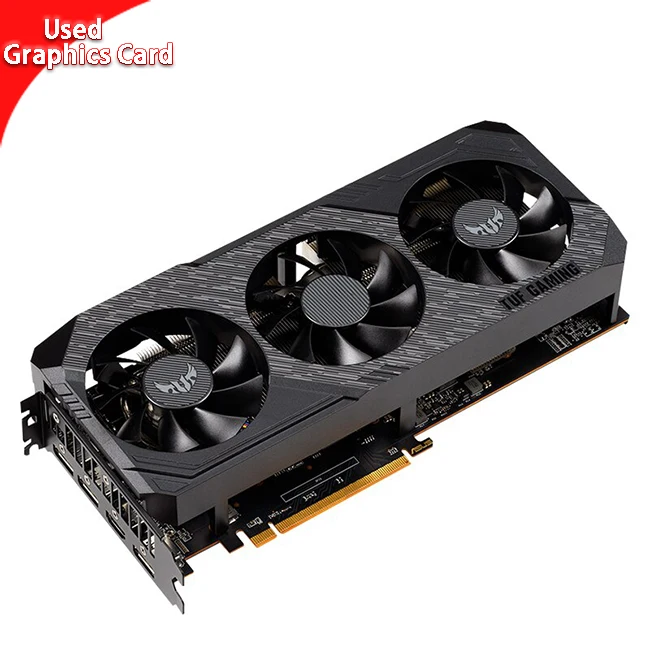 ASUS RX 5600XT 6G Used Graphics card pc Gaming rx5600 6 gb gddr6 Desktop computer video cards GDDR6 new Graphic rx 5600 xt 6gb
