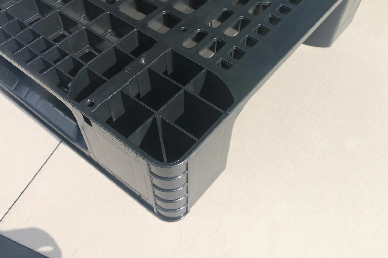 NEXARA 1210 Euro Plastic Pallet Trays 1200*1000*150mm Double-Sided Single Faced 4-Way Entry Factory Warehouse Grid