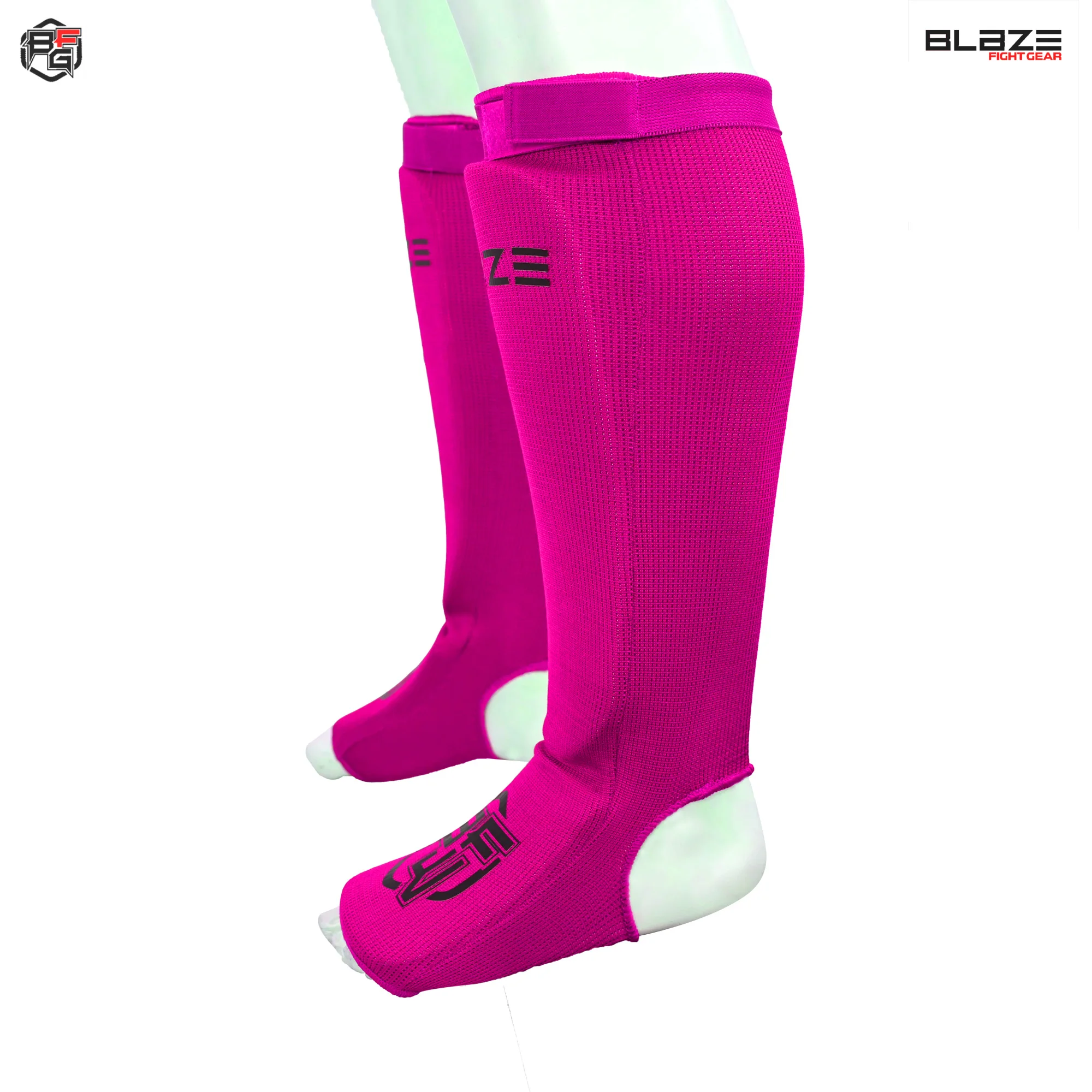 Fabric Shin Guard for Gym & Martial Arts for Muay Thai Sparring MMA Kickboxing & Boxing Sportswear