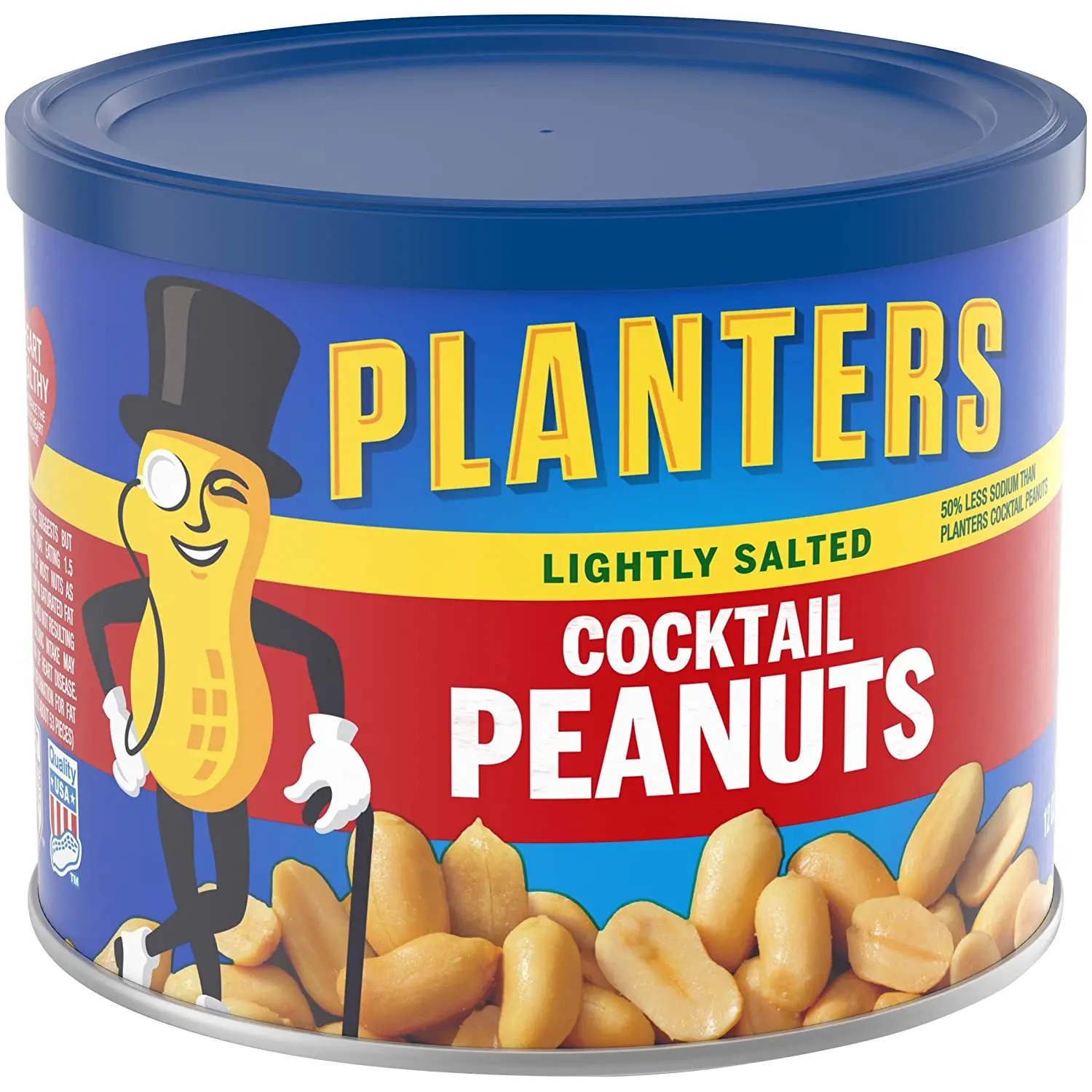 Planters Cocktail Peanuts 12 oz Can (Pack of 6)