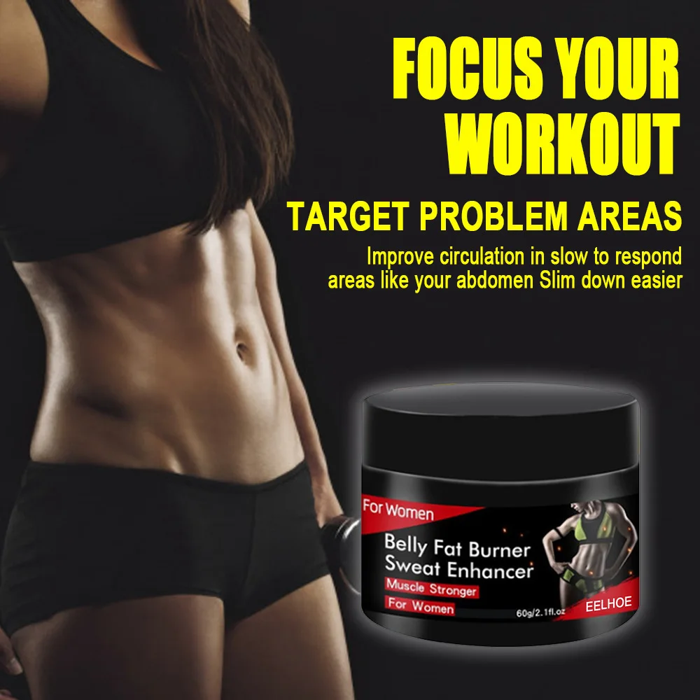 Private Label Loss Weight Workout Enhancer Cream Abdominal Muscles Fat Burning Slimming Cream