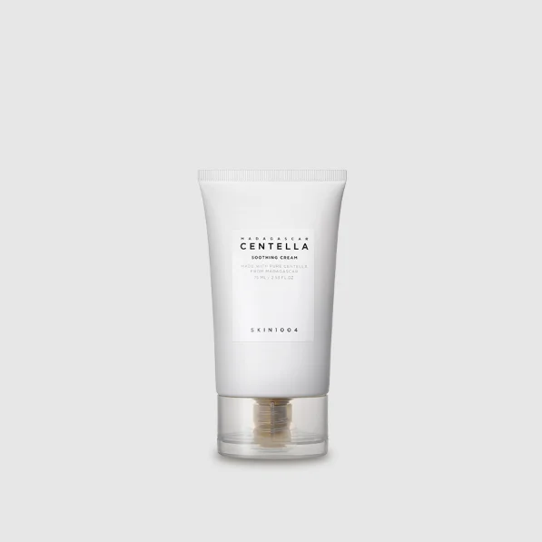 SKIN1004 Madagascar Centella Soothing Cream 75ml - CPNP Made in Korea - Anti-wrinkle Anti-aging Whitening Soothing Moisturizing