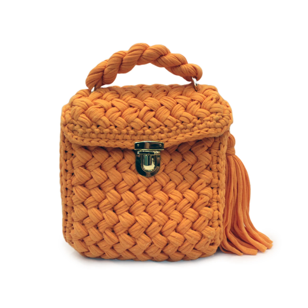 Premium Hand Knitting Crochet Bag Woman Handbags