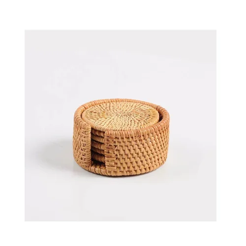 Cheap Price Rustic Rattan Placemat Eco Friendly New Design Plate Charger Dish From Vietnam Wholesale