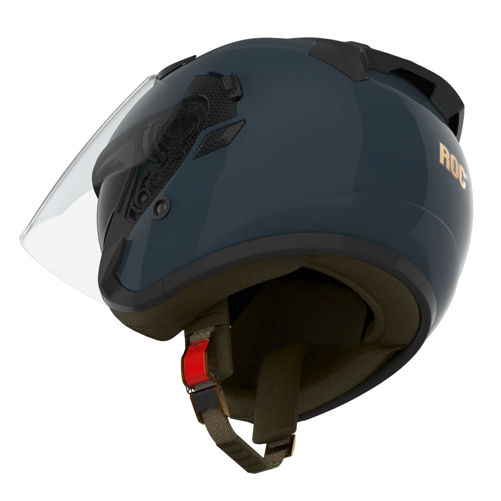 high quality Open face motorcycle helmet ROC R10 Advanced ABS With Double Visor   for Factory sale