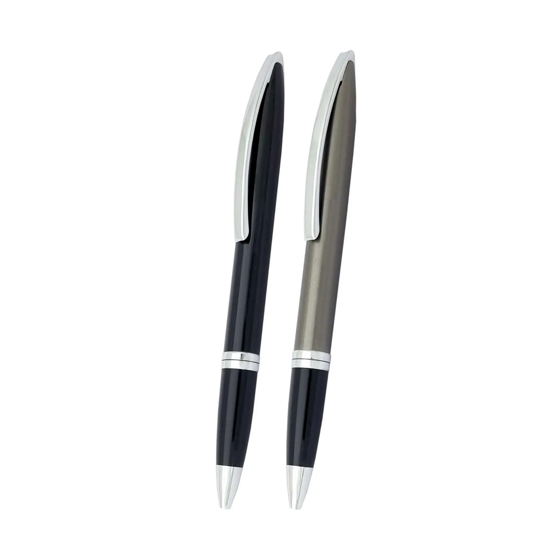 Promotional Perfect gifts good quality metal Parker ballpoint pen Luxury black silver pen Corporate Gift Set