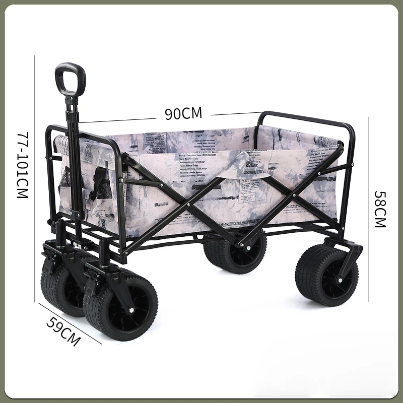 Переносная складная тележка для кемпинга