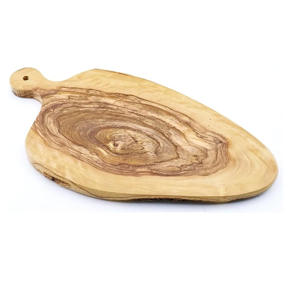 Eco-Friendly Customizable Multi-Functional Kitchen Cutting Board New Design with Natural Wooden Handle