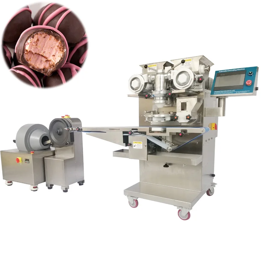 New Design Automatic encrusting Machine / Fully Automatic 304 Stainless Steel filled cookie machine for Sale Price