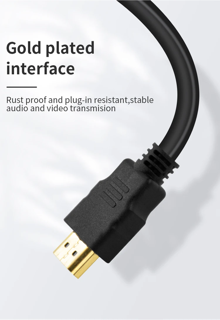 SIPU 4K Ultra HD Audio & Video Cable PVC HDMI-HDMI 2m 3m 5m 10m Cable Options