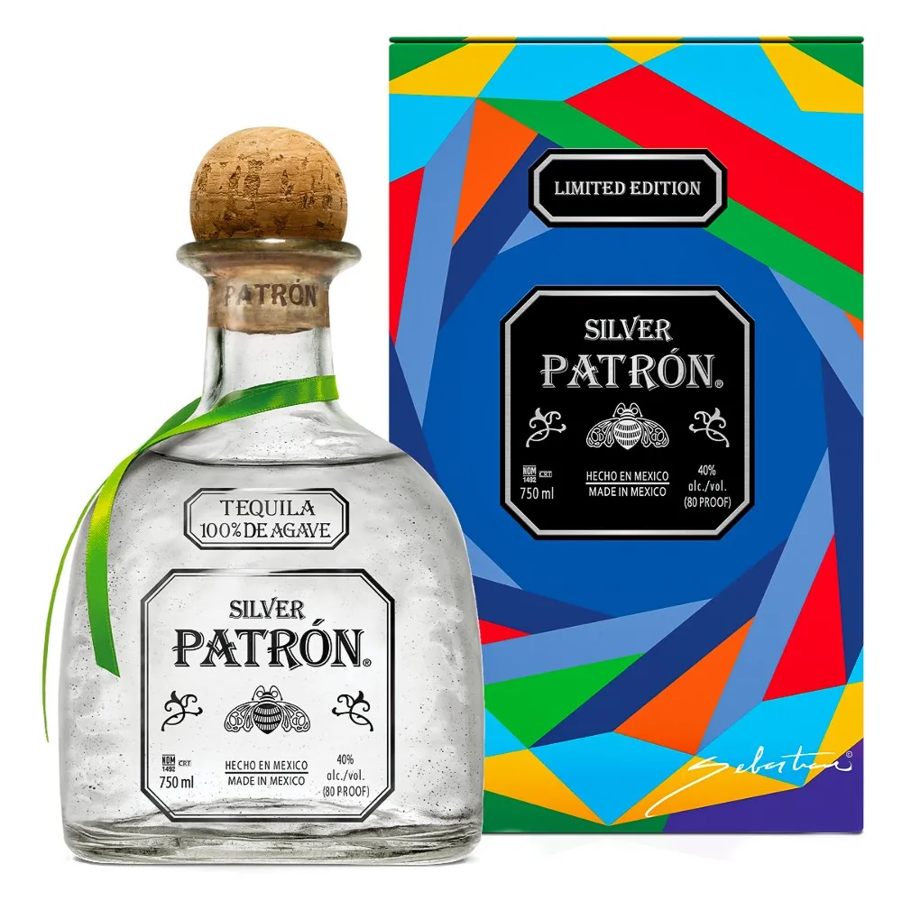 Super Premium Tequila Real Oak Golden Patron Silver Tequila 70cl