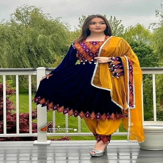Buy Now Women Traditional Afghani 3 Piece Sets In wholesale Rate In unique Color For Wedding And Party Wear Dresses