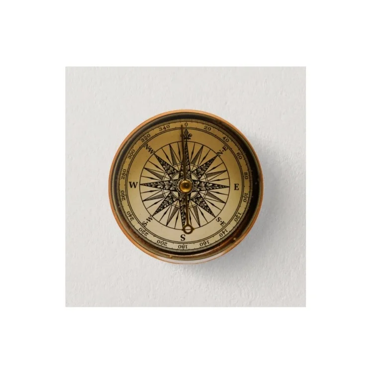 High Quality Outdoor Compass Multi Functional Pocket Mini Map Compass for All Generation Camping & Hiking Compasses
