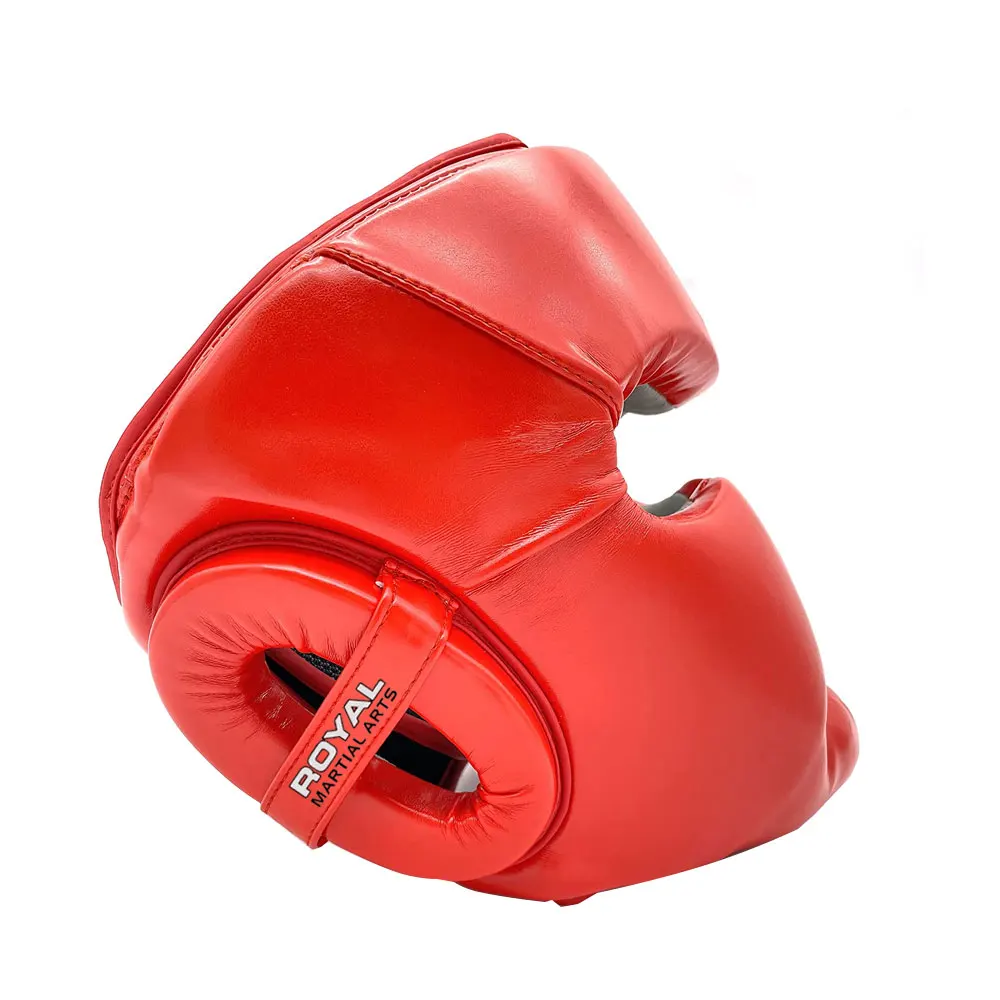 High Quality Leather Made Head Guards For Sale Boxing Professional Training Headgear For Men