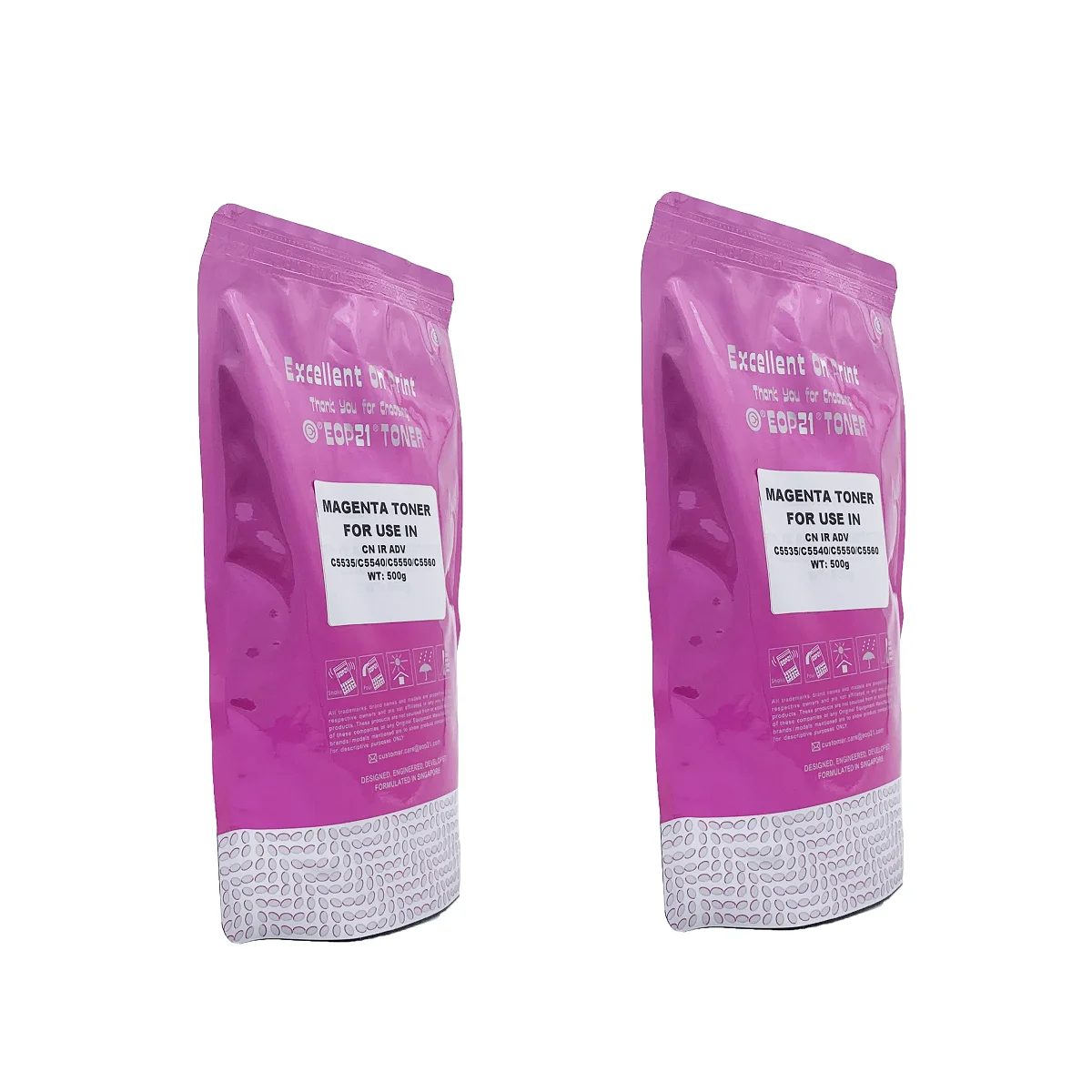 Canon Compatible 500g Magenta Toner Powder Reasonable Price EOP21 Refill for IR Advance C5535/C5540/C5550/C5560