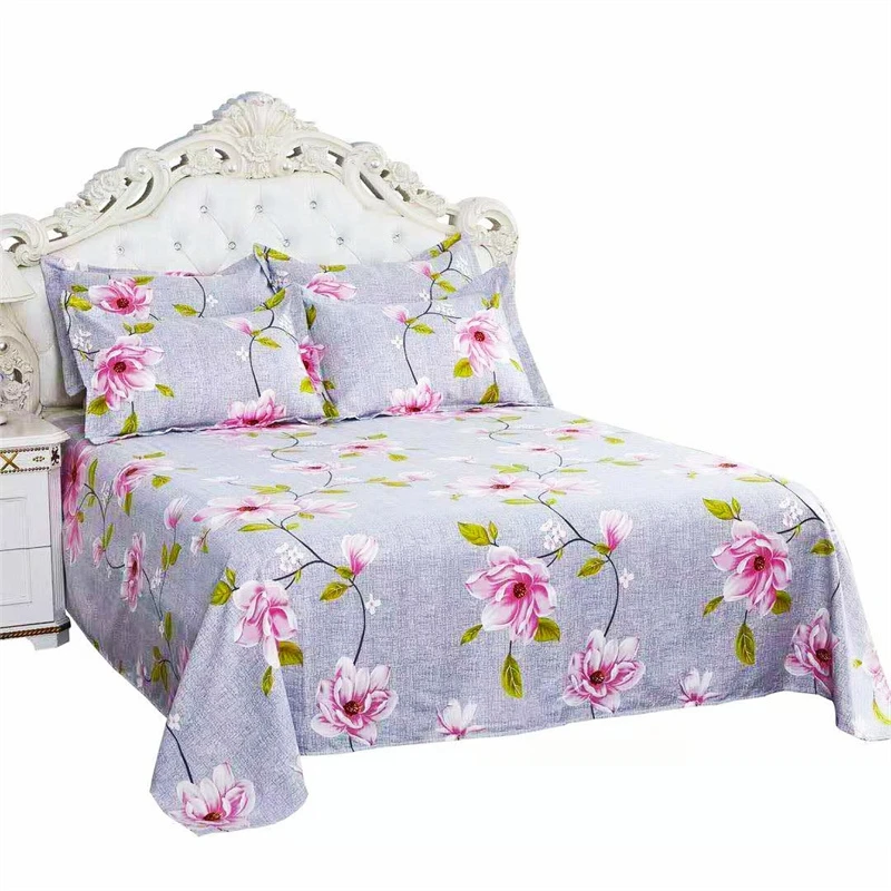 Оптовая Продажа с фабрики индивидуальная 100% простыня из органического хлопка высокого качества распродажа сейчас