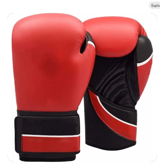 Wholesale Genuine Leather Gloves Boxing PU Gloves PVC Muay Thai Gloves with Custom Logo Printing Colors Styles Designs