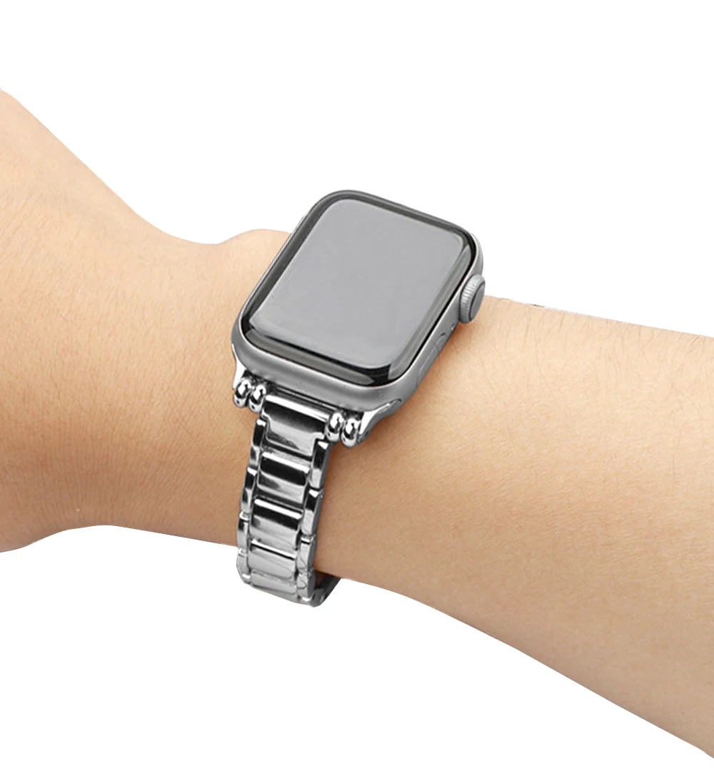 Melei smartwatch band with beads 45 44 40 38 watch strap for watch 7 SE 6 5 4