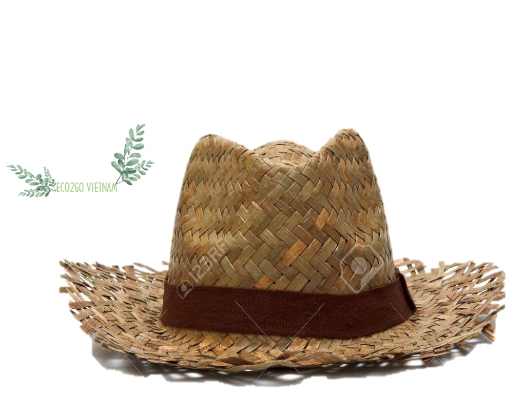 Top One Product Of Summer Color Straws Hat And Cowboy Hat Straw Natural Material By Eco2go Vietnam