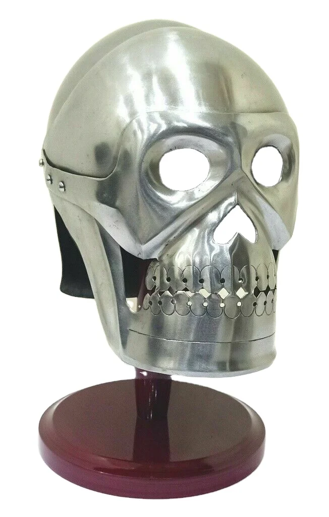 Medieval Skeleton Helmet Movie Skull Helm Roman Greek Knight Spartan helmet gift