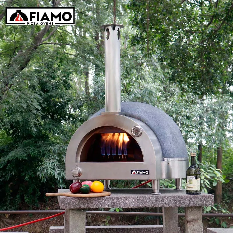 Refractory Outdoor BBQ And Dome Clay Pizza Oven Garden Oven Countertop Ovens With BBQ Tool