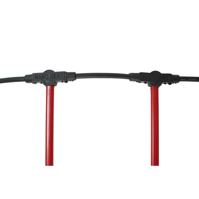 Nano Heat Paralell Type Far Infrared Ray Self Regulating (PTC) Carbon Electric Underfloor Heating Cable Rail Mat RHE