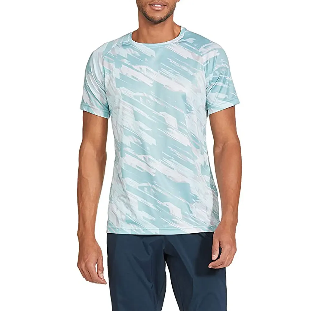 Men Solid Color Shorts Sleeve Factory Wholesale Price Sublimation t Shirt / 100% Cotton Men Sublimation t Shirt