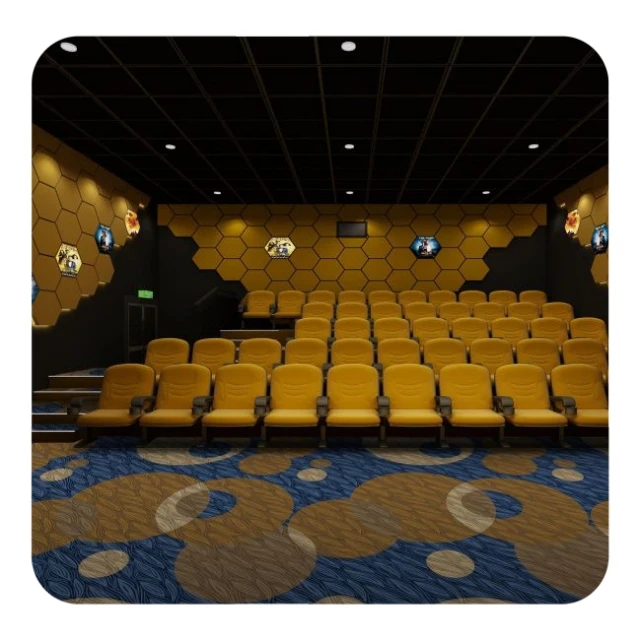 Modern carpet hotel Bar/Night Club Carpet Fluorescent room Carpet from china