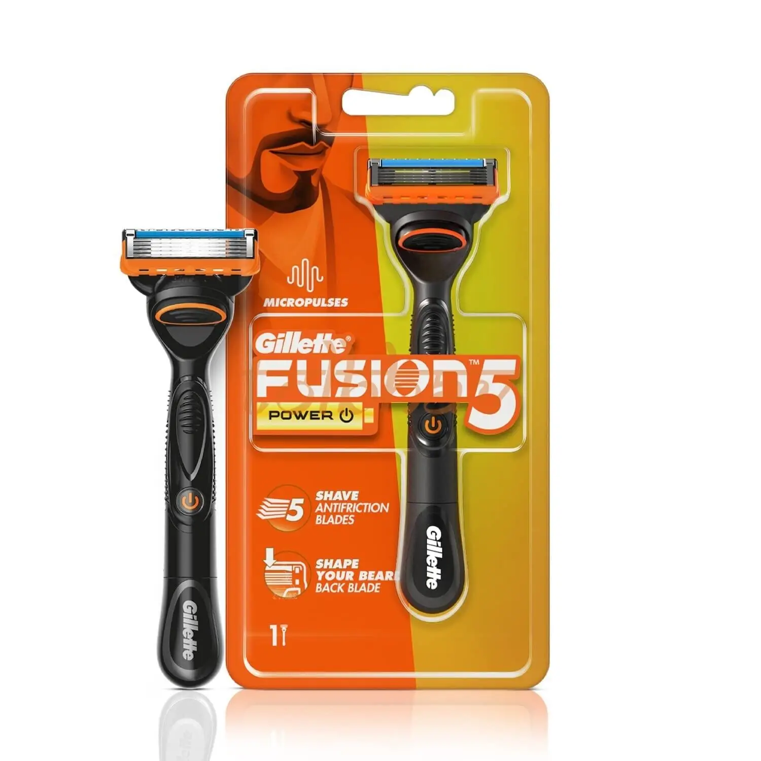 Оригинальная мощная бритва Gillette Fusion5