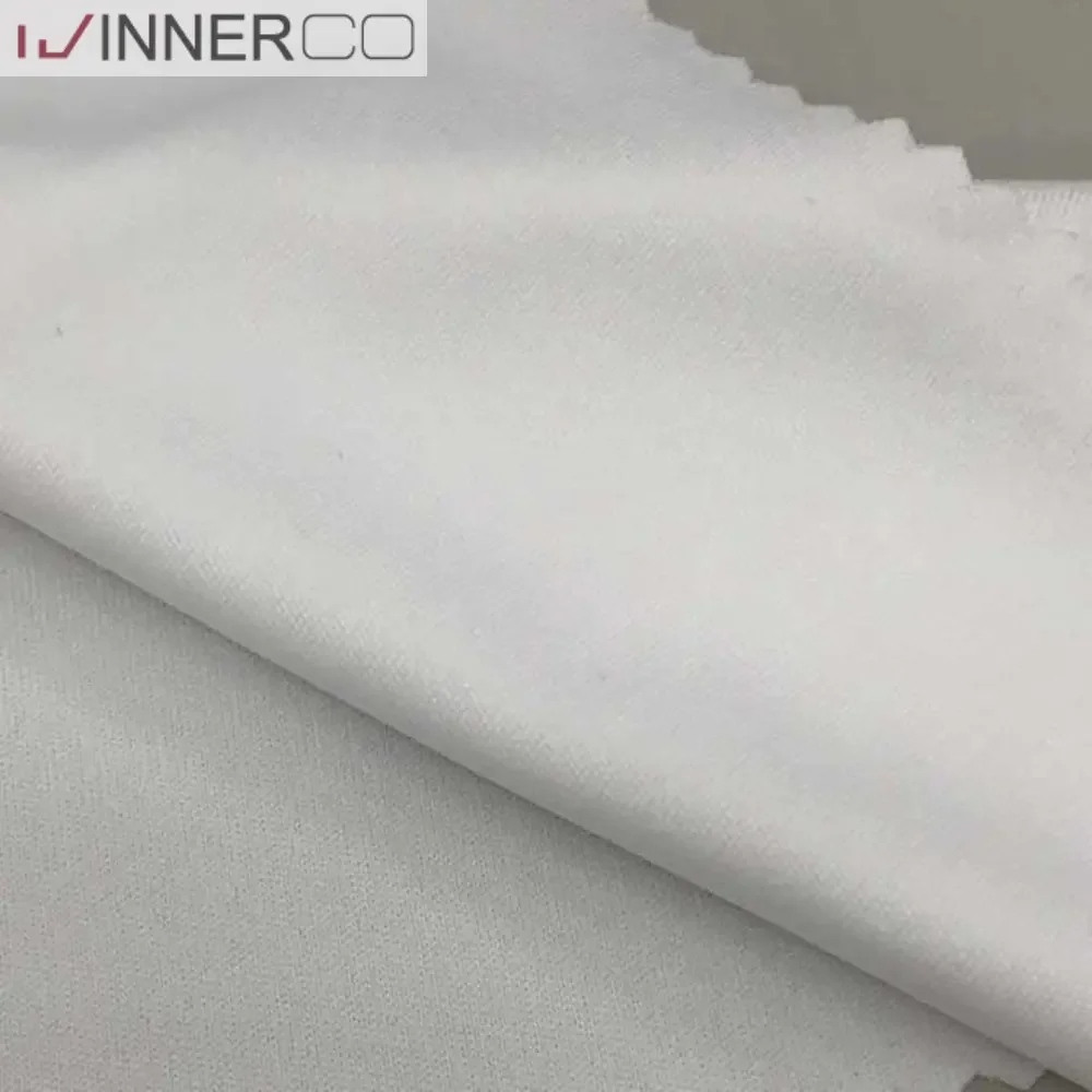 Smooth and Stretchable 100% Recycled Polyester Interlock Fabric