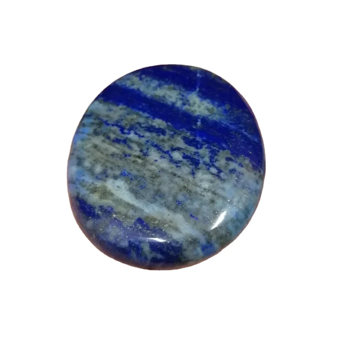 Palm Stone Sodalite Palm Stone Wholesale Sodalite Tumbles Stones Manufacturer Gemstone OEM Box Logo Crystals Supply