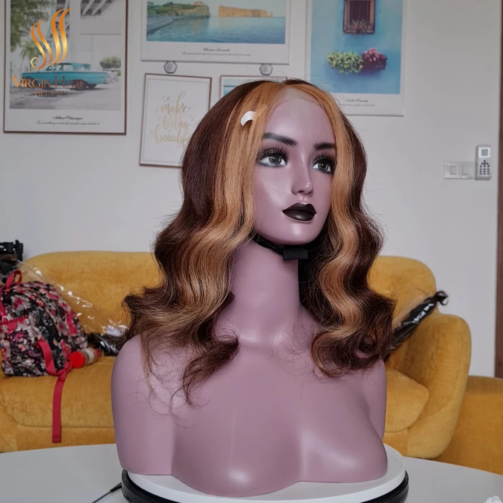 [ Cheap Human Hair Wigs ] Double Drawn Bouncy Curls Human Hair Extension From Virgin hair Vietnam