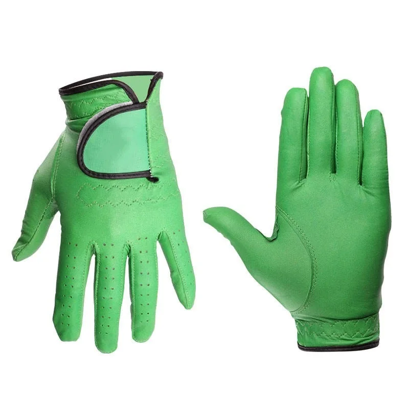 Pro-Level Golf Gloves with Unique Texture and Tailored Fit for Better Swing Dynamics and Stability