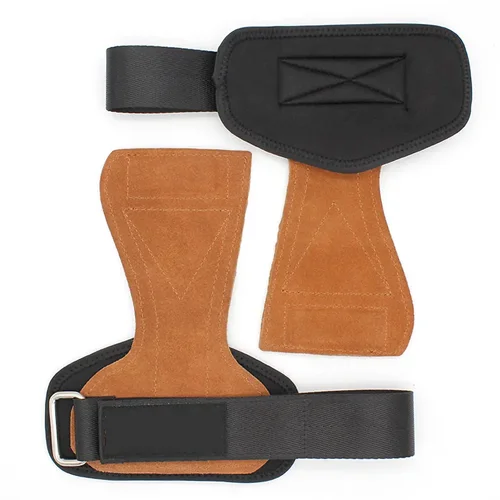 Leather hand grips cross fit custom gymnastic grips carbon cross fit hand grips bear komplex