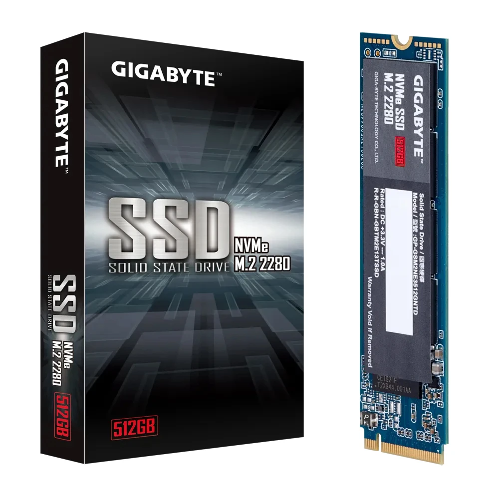GIGABYTE NVMe SSD 128GB 256GB 512GB GSM2NE3512GNTD / GSM2NE3256GNTD / GP-GSM2NE3128GNTD  M.2 2280 Internal Solid State Drive