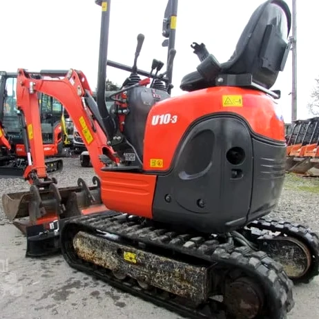 Premium Performance Used 2019 Kubota U10 Mini Crawler Excavator For Wholesale