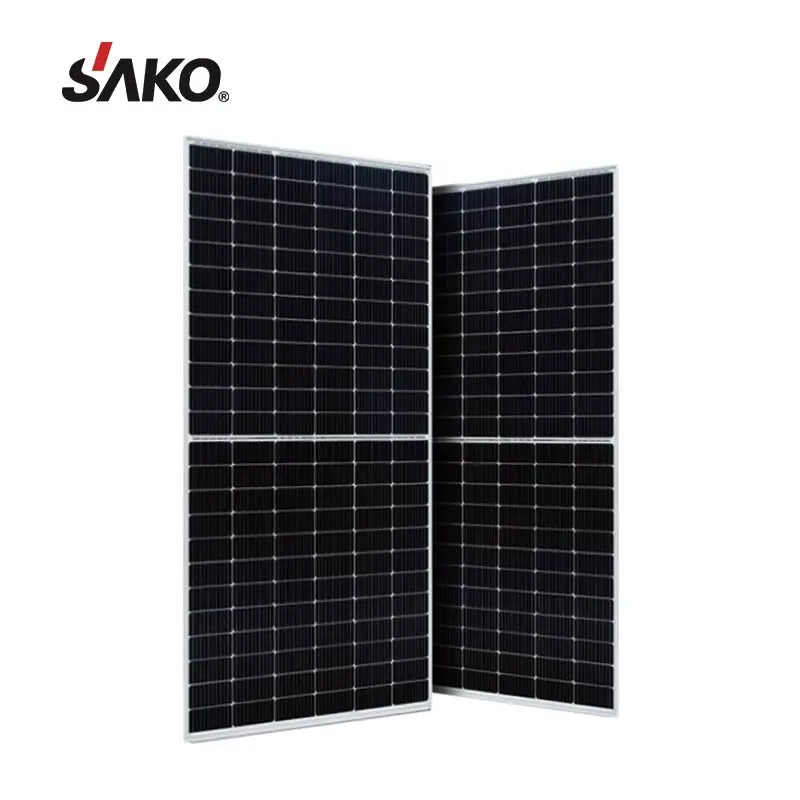 SAKO 530W 535w 540w 545W 550W Solar Panel Cells 182mm Monocrystalline 550 Watt Solar Pv Panel